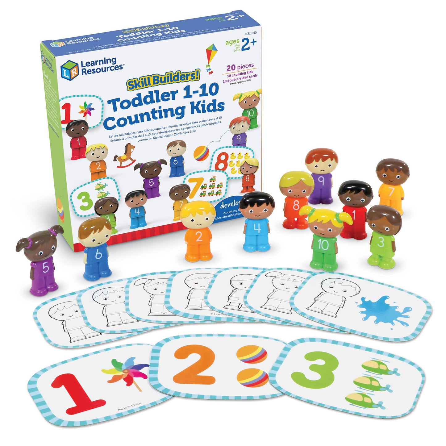 Skill Builders! Toddler 1-10 Counting Kids