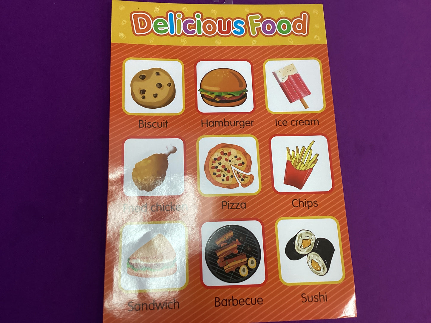 Delicious Food Small Poster