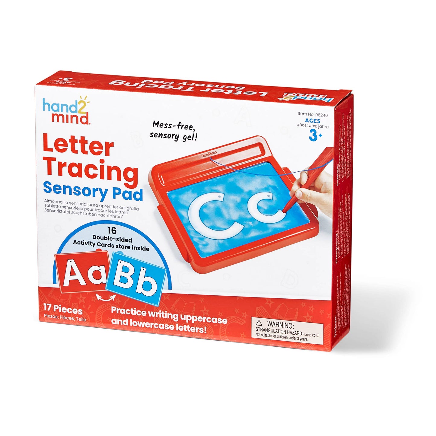 Letter Tracing Sensory Pad
