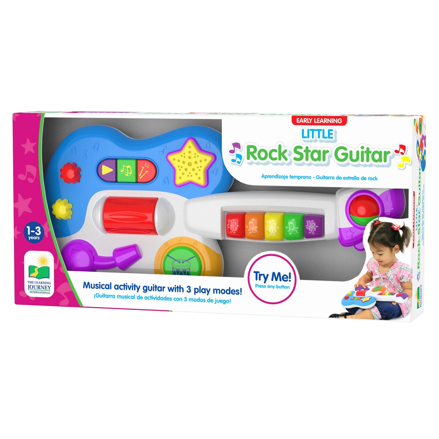 Little Rock Star Guitar: Plastic