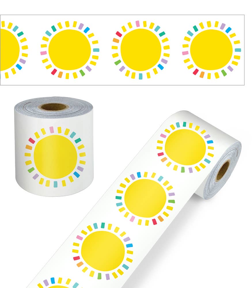 Happy Place Sunshine Rolled Straight Bulletin Board Borders