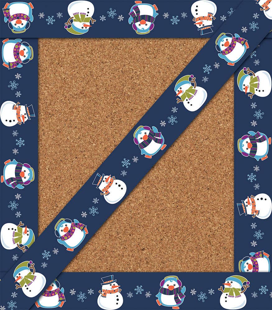 Winter Fun Straight Bulletin Board Borders
