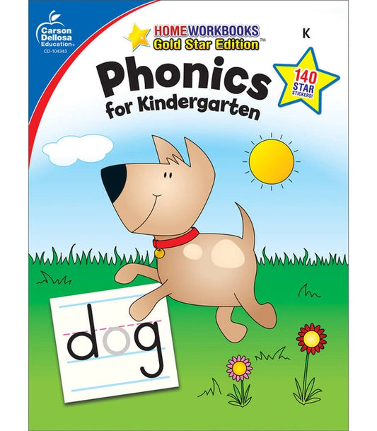Workbooks Phonics for Kindergarten