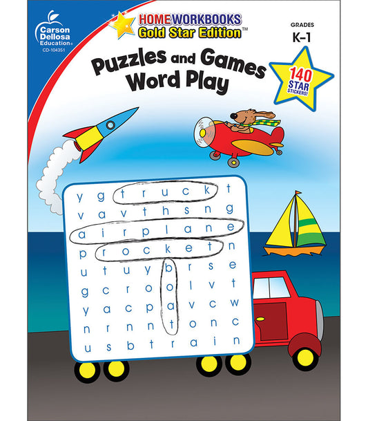 Word Play Activity Book Grade K-1