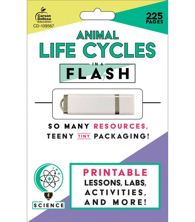 In a Flash: Animal Life Cycles Flash Drive Grade K-2 Flash Drive