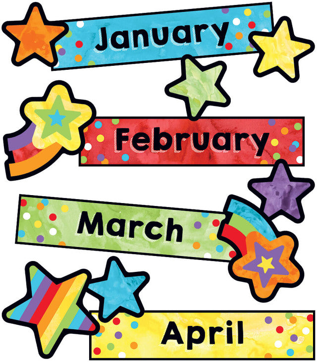 Celebrate Learning Months of the Year Mini Bulletin Board Set