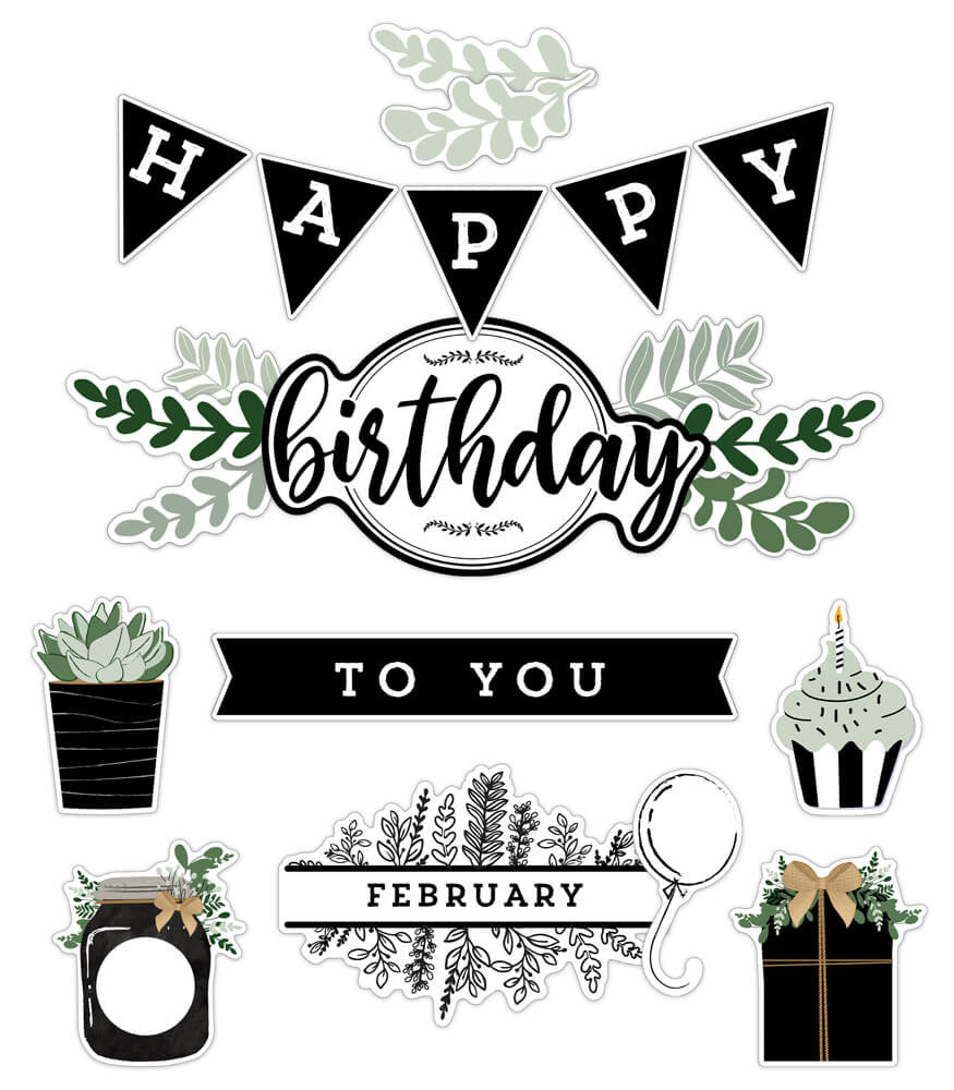 Farmhouse Birthday Bulletin Board Set