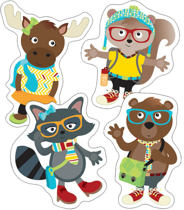 Hipster Pals Cutouts