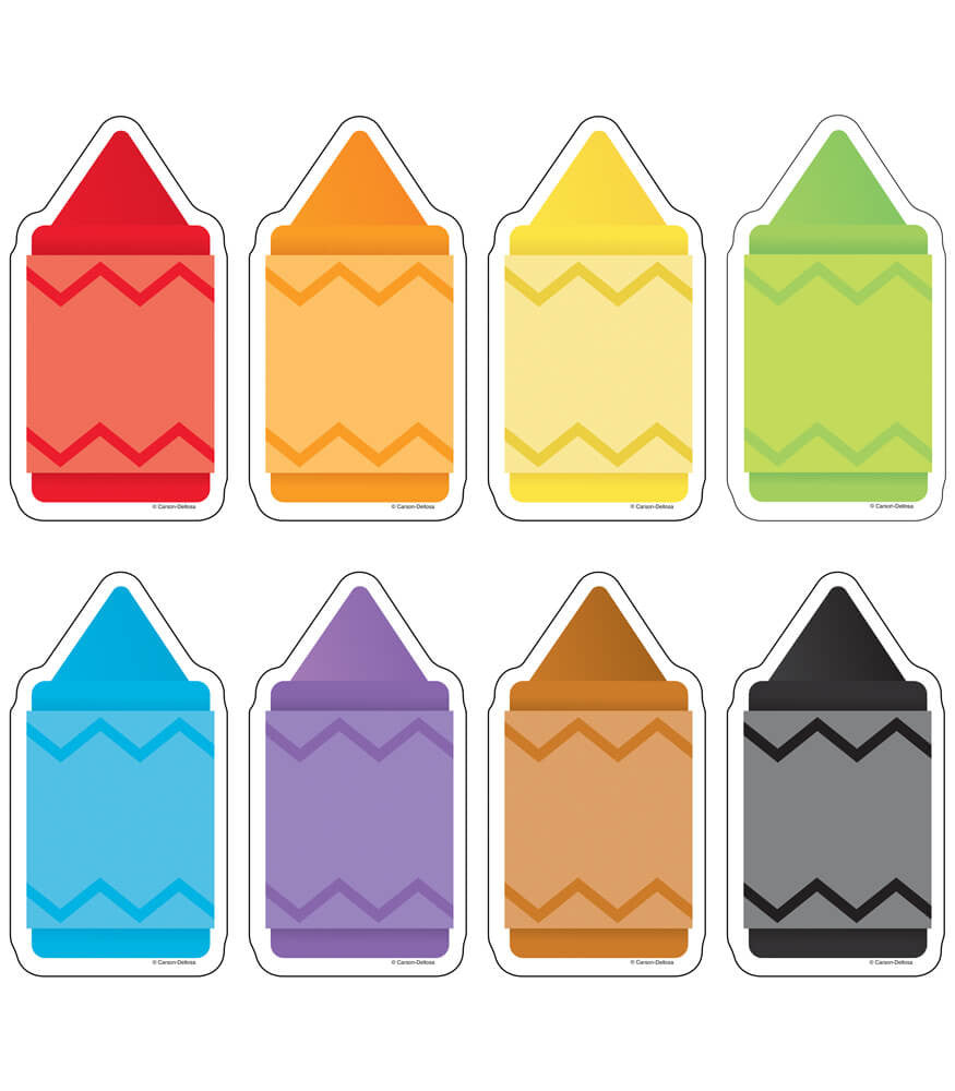 Chunky Crayons Cutouts