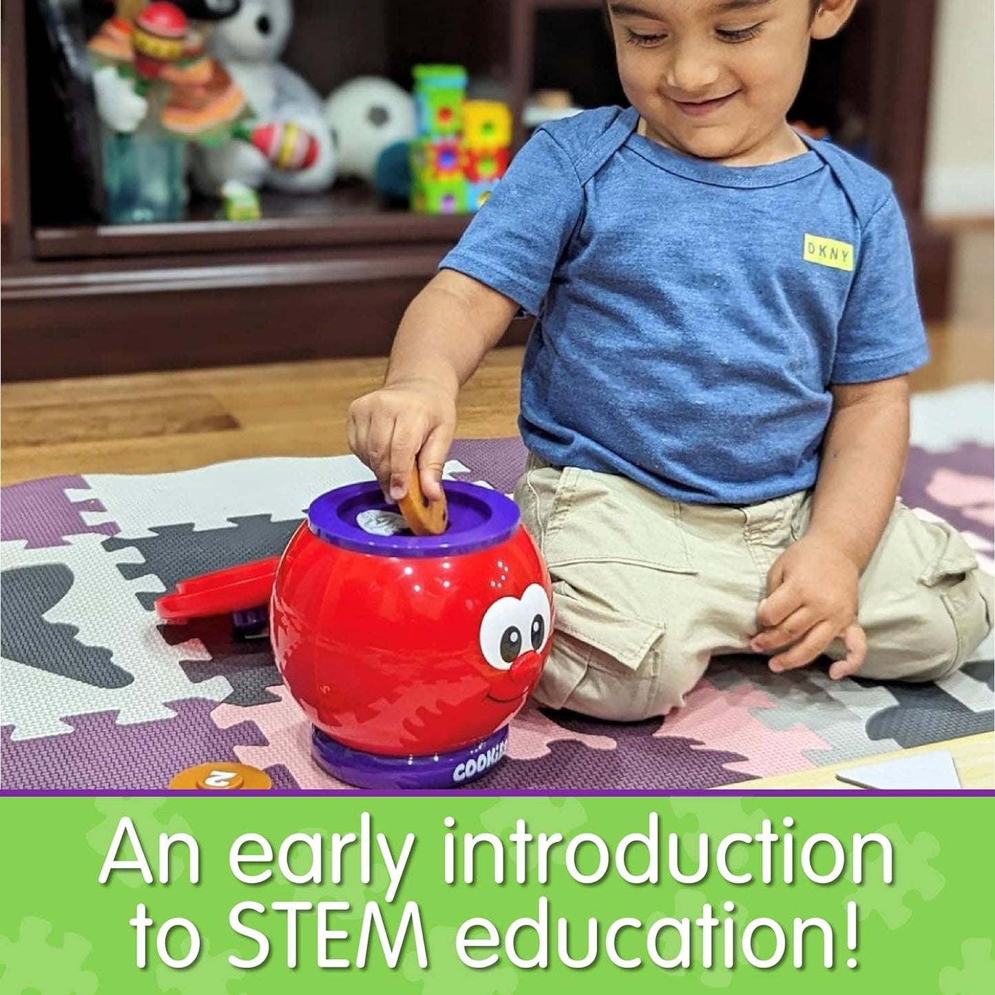 Learn With Me – Count & Learn Cookie Jar: Plastic