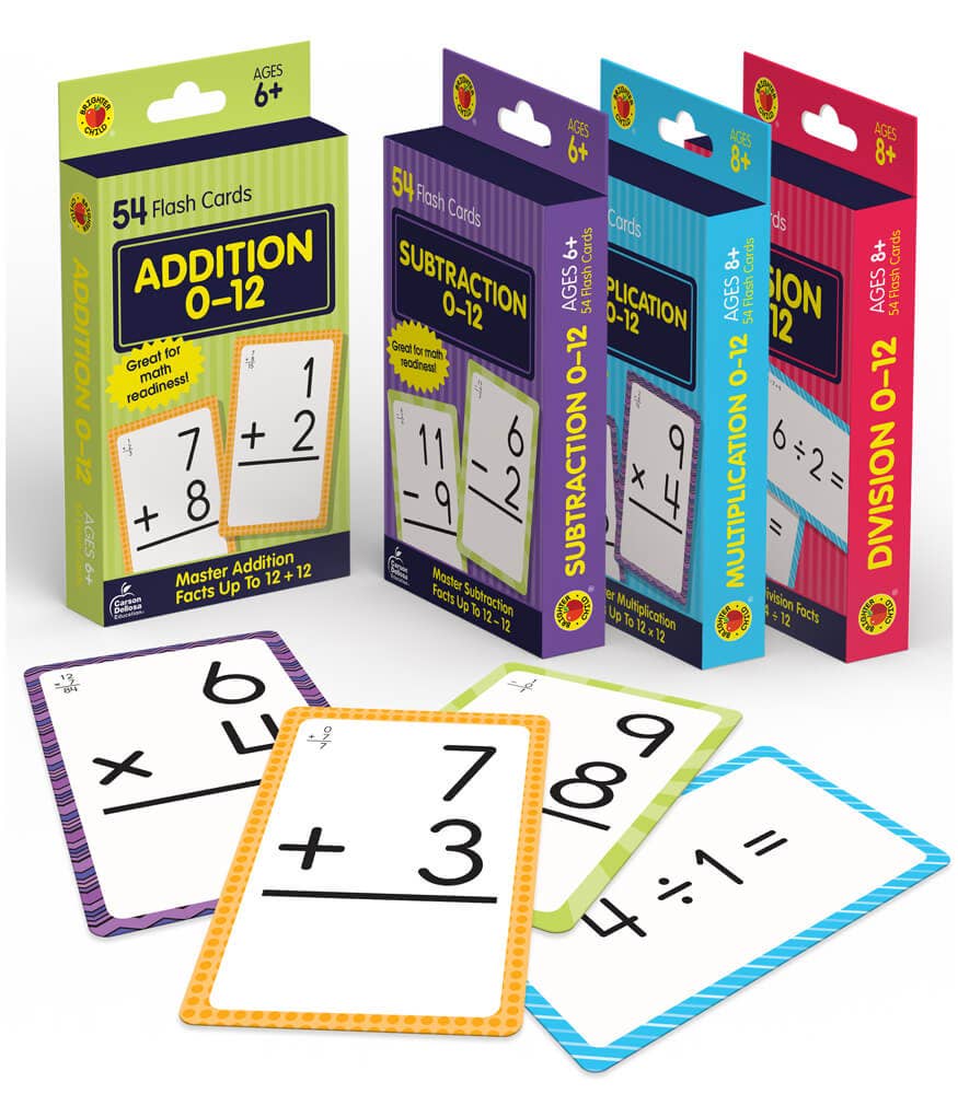 Brighter Child Math Flash Card Set