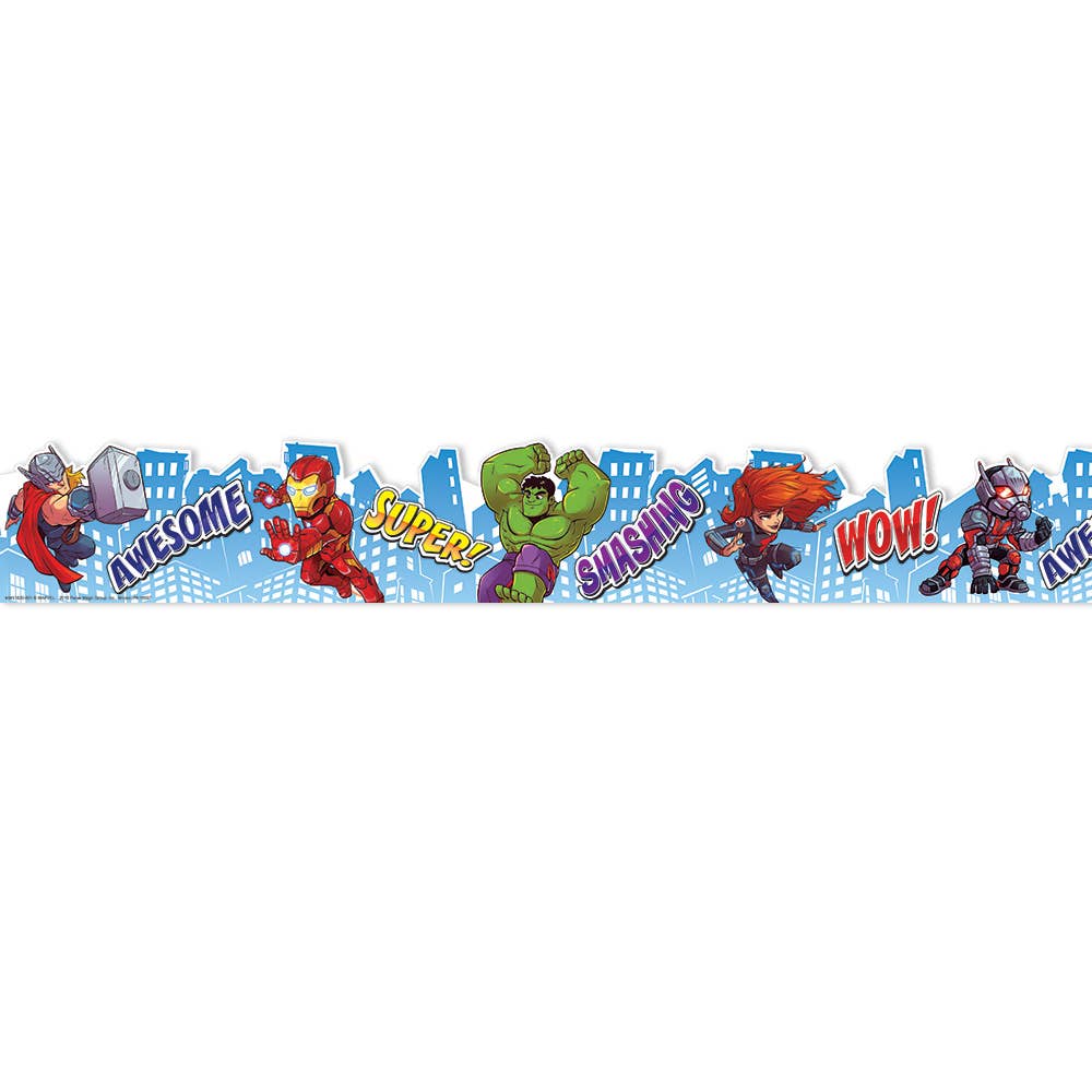 Marvel™ Superhero Adventure Cityscape Deco Trim® Extra Wide