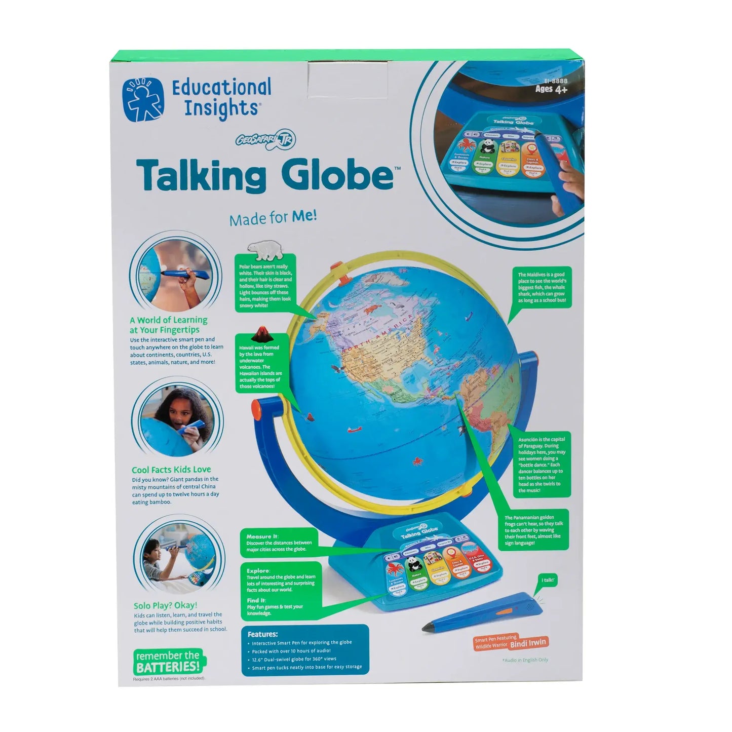 Geosafari® Jr. Talking Globe™