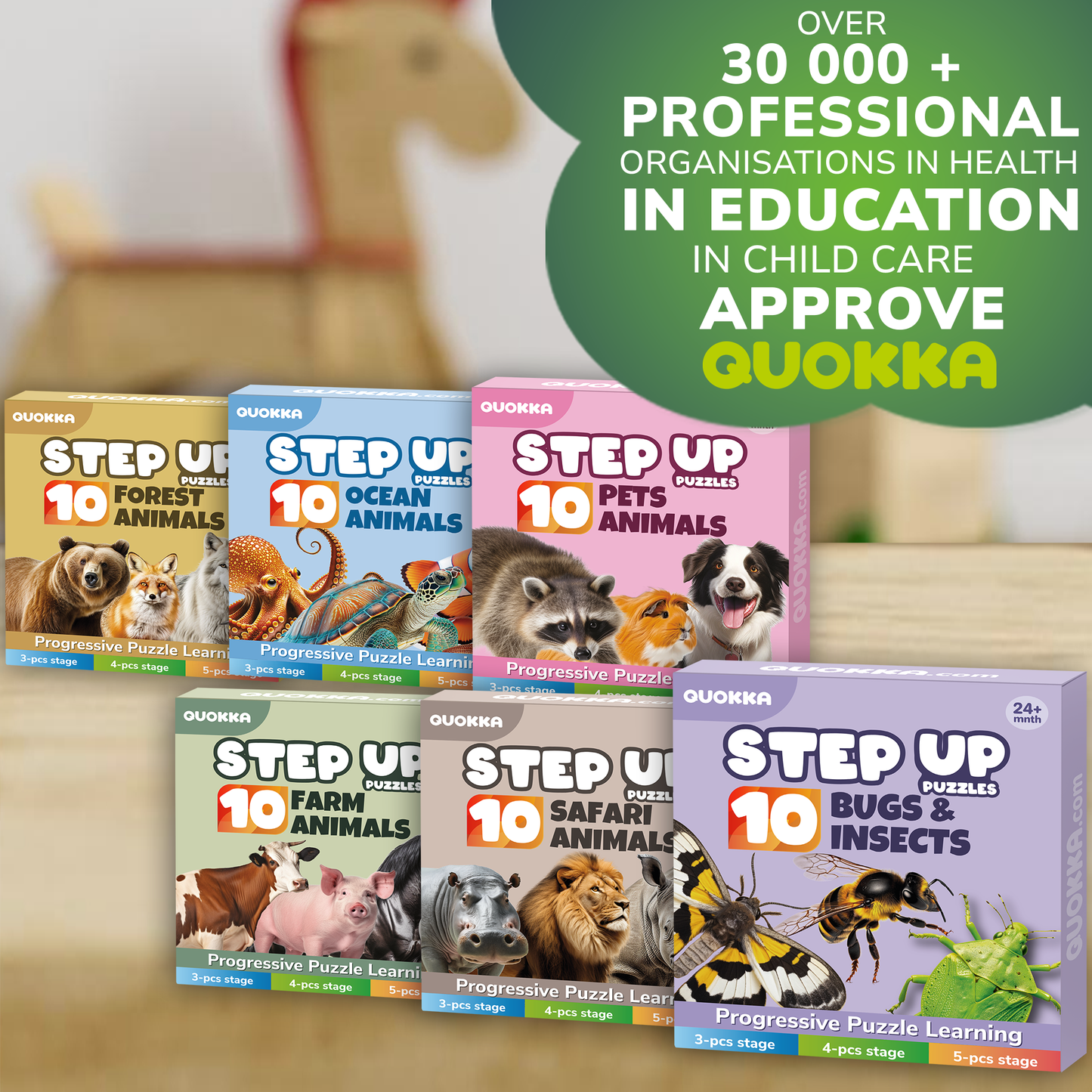 Step Up Puzzles | Bugs