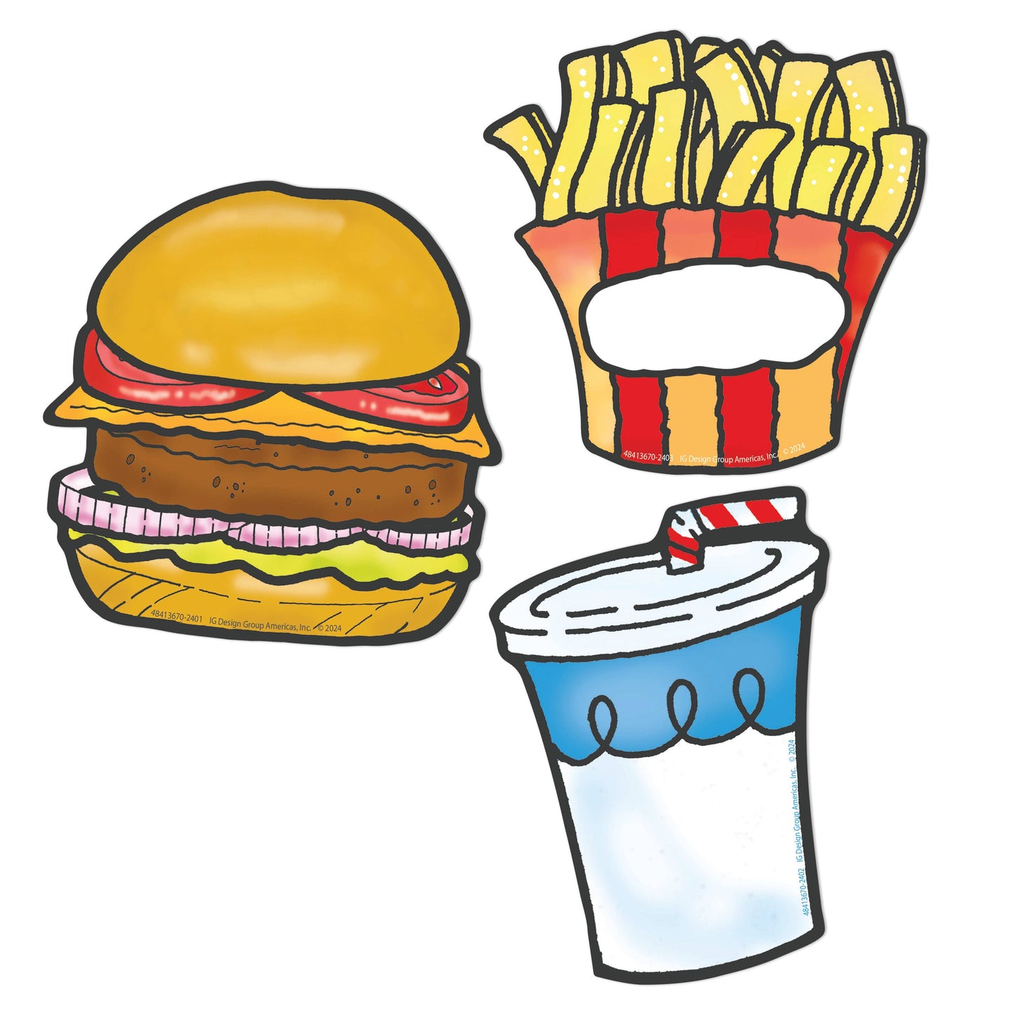 Fast Food Cut-Outs