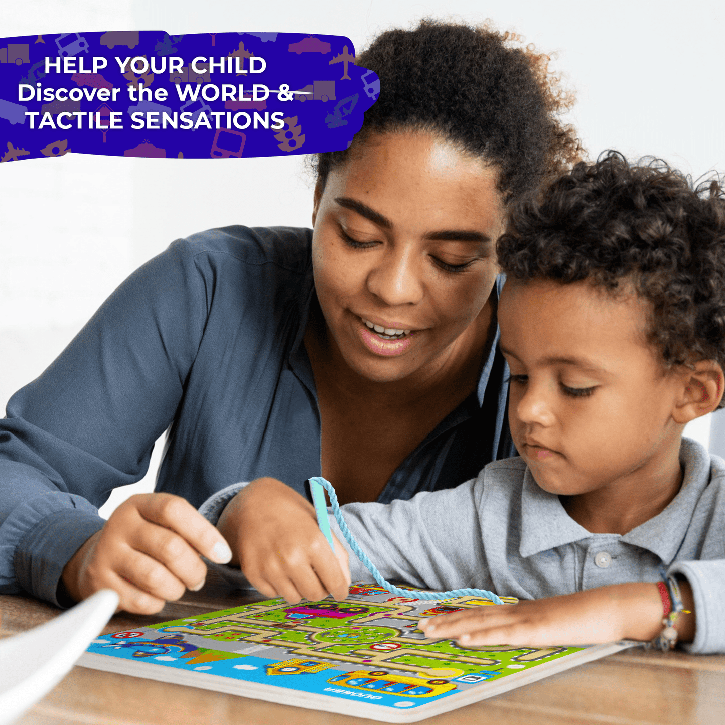 Learning Wood Maze Games for Kids Ages 1-3 | VER.2 Improved