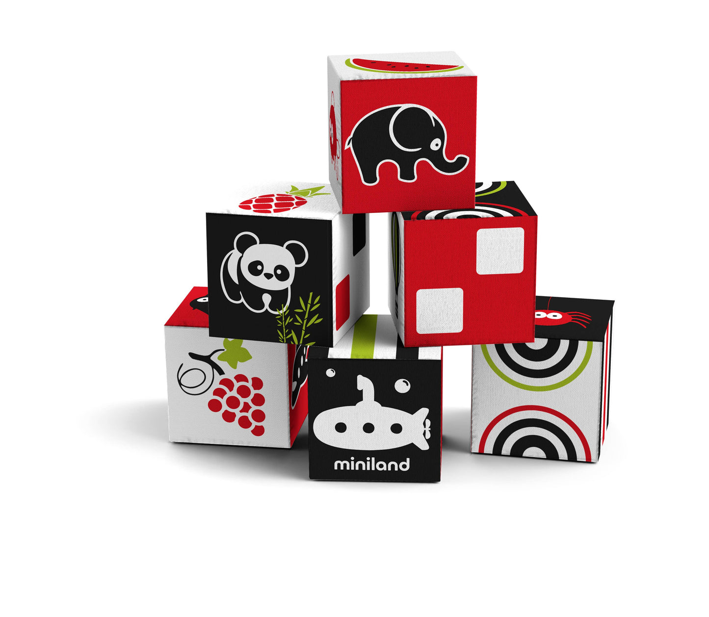 First Senses: 6 Cubes Set