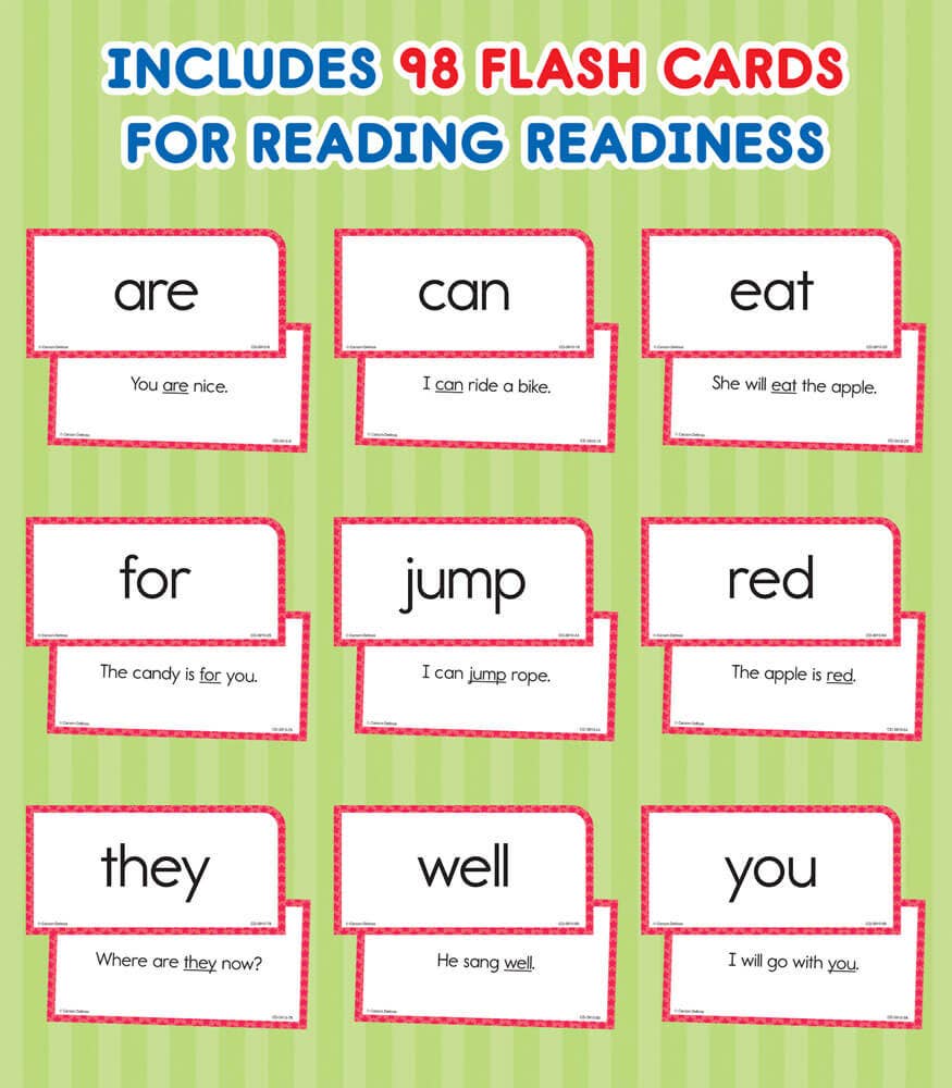 Basic Sight Words Flash Cards, Ages 6 - 9