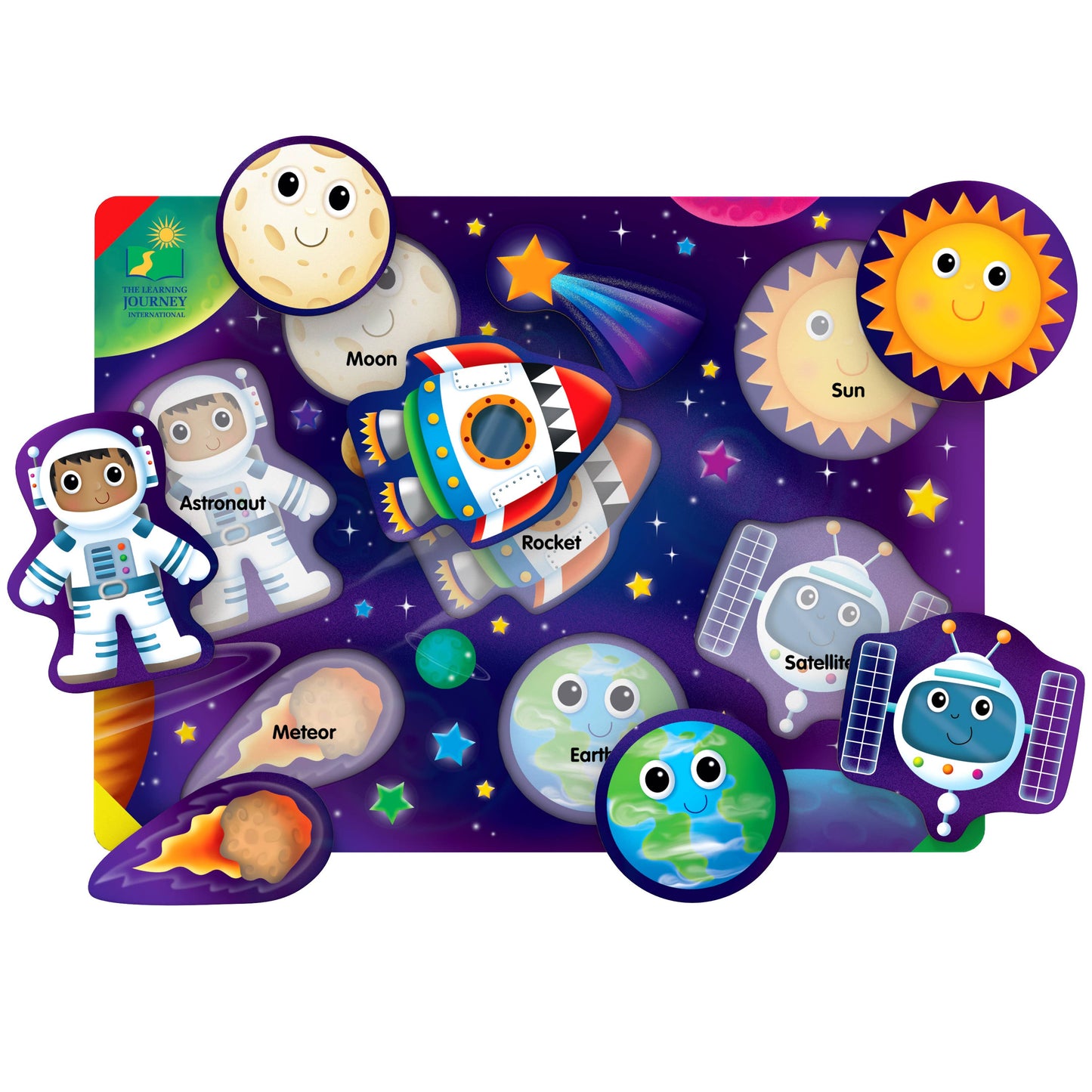 My First Lift & Learn Space: Cardboard