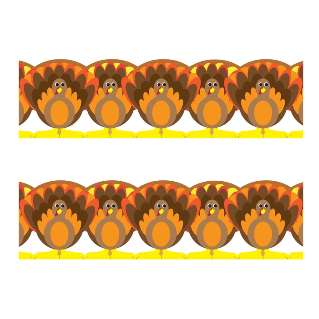 Turkey Classroom Border