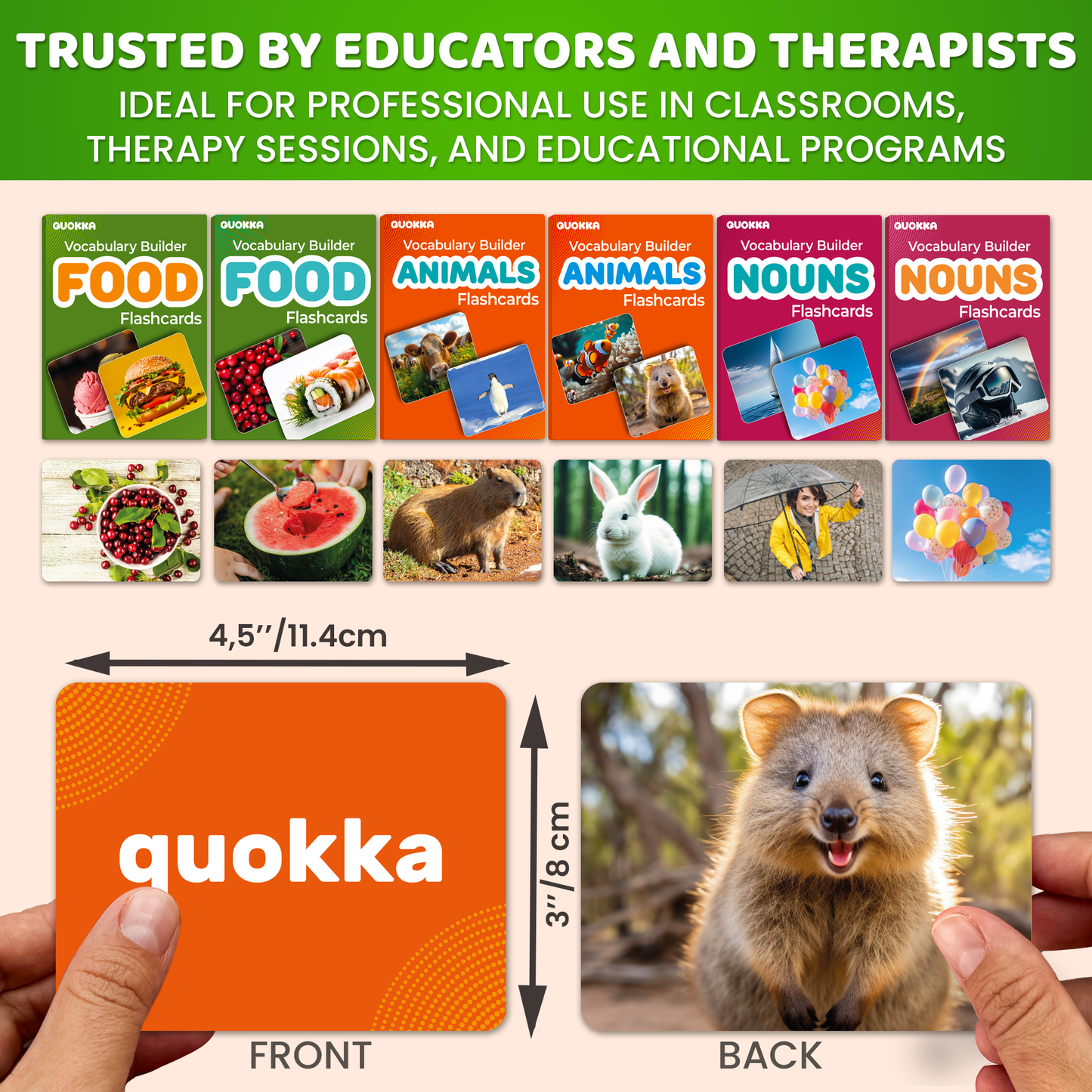 Flash Cards for Vocabulary Building | 312 cards