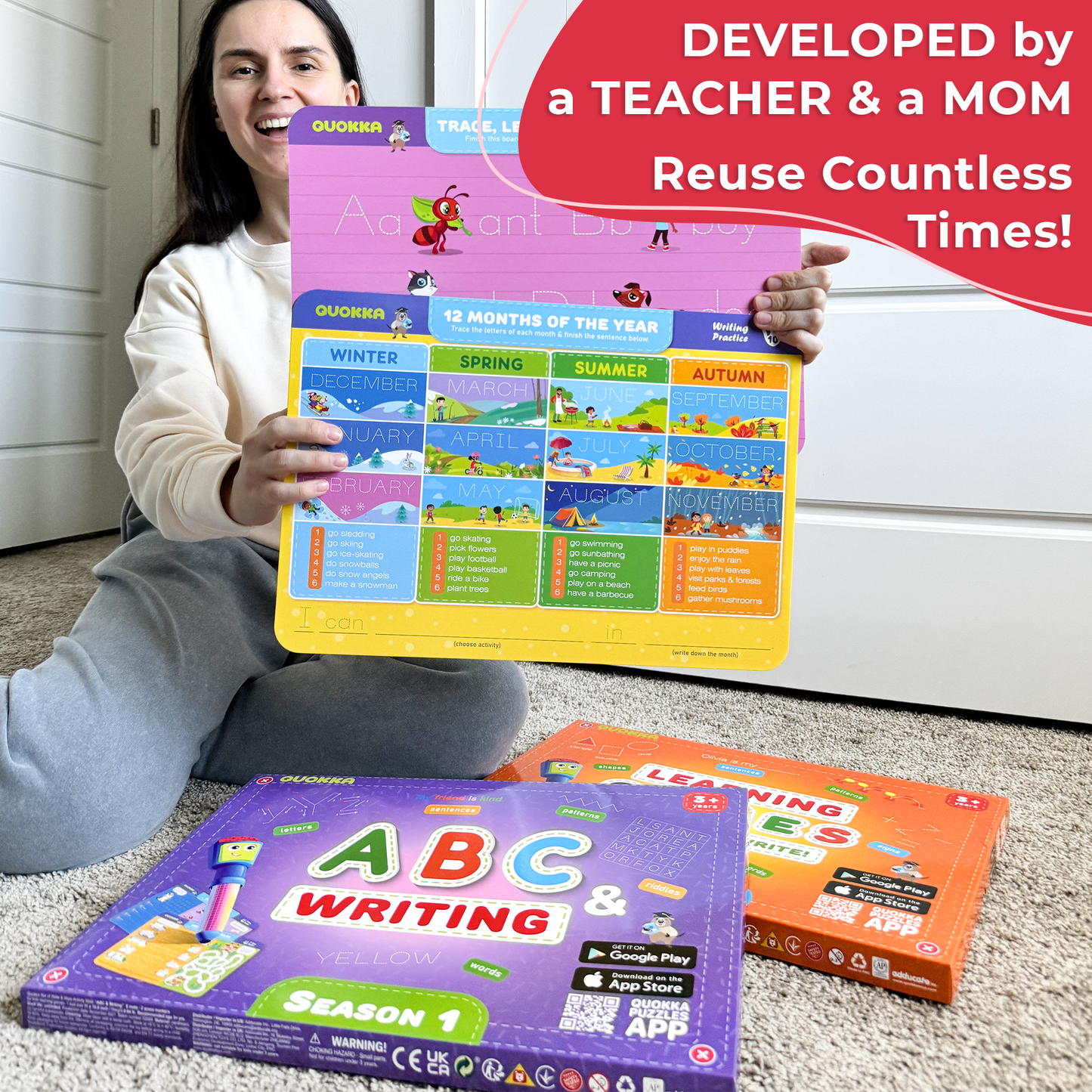 Busy Book Handwriting | ABC & Words