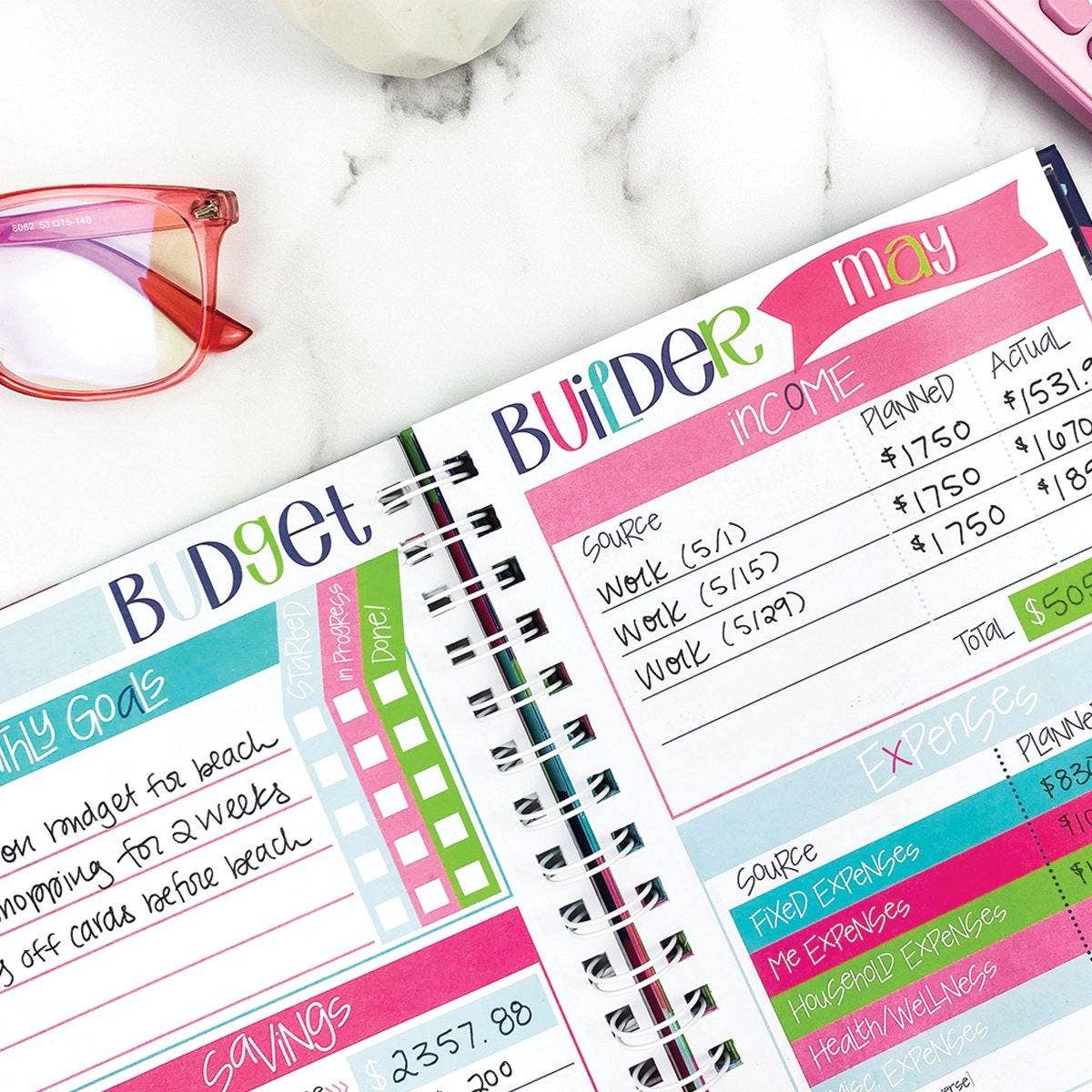 NEW! Budgeting Bundle | Budget Binder™ Planner + Accessories: Speckles Bundle