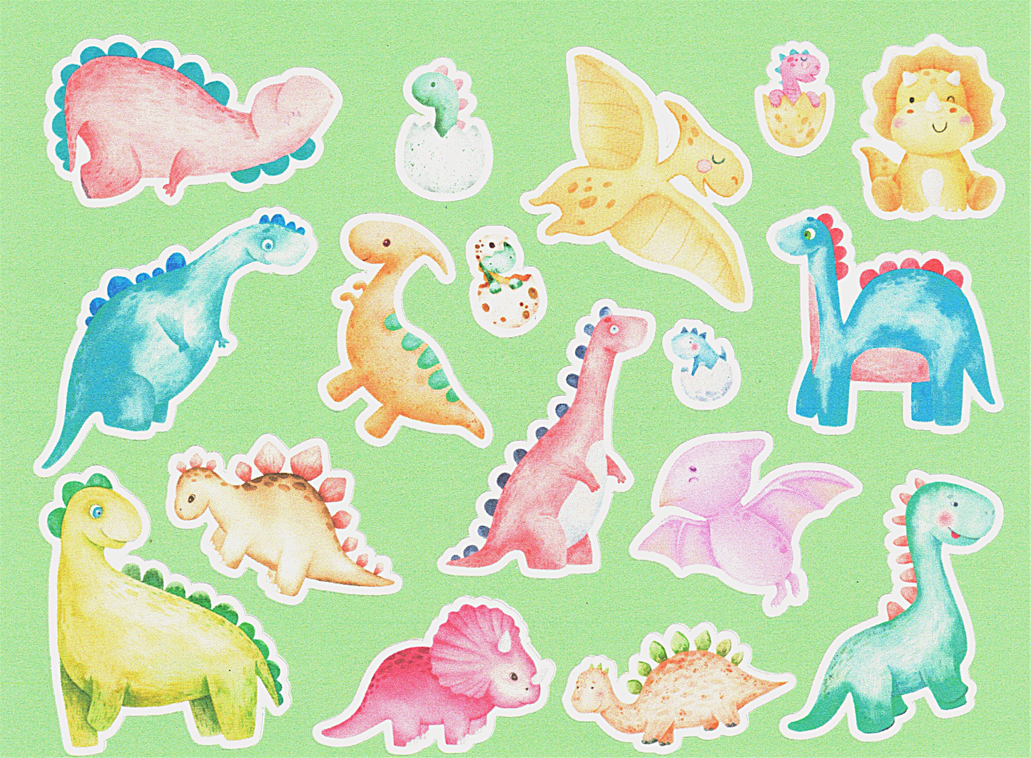 Dinosaur Potty Training Kit with Zero Waste Stickers