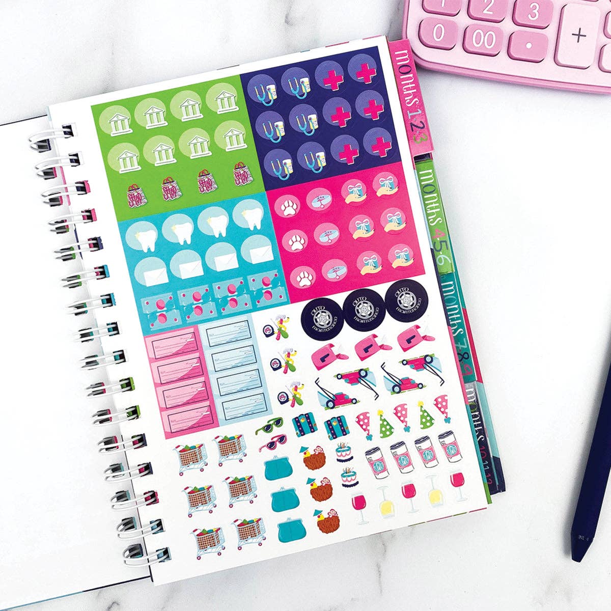 NEW! Budgeting Bundle | Budget Binder™ Planner + Accessories: Speckles Bundle
