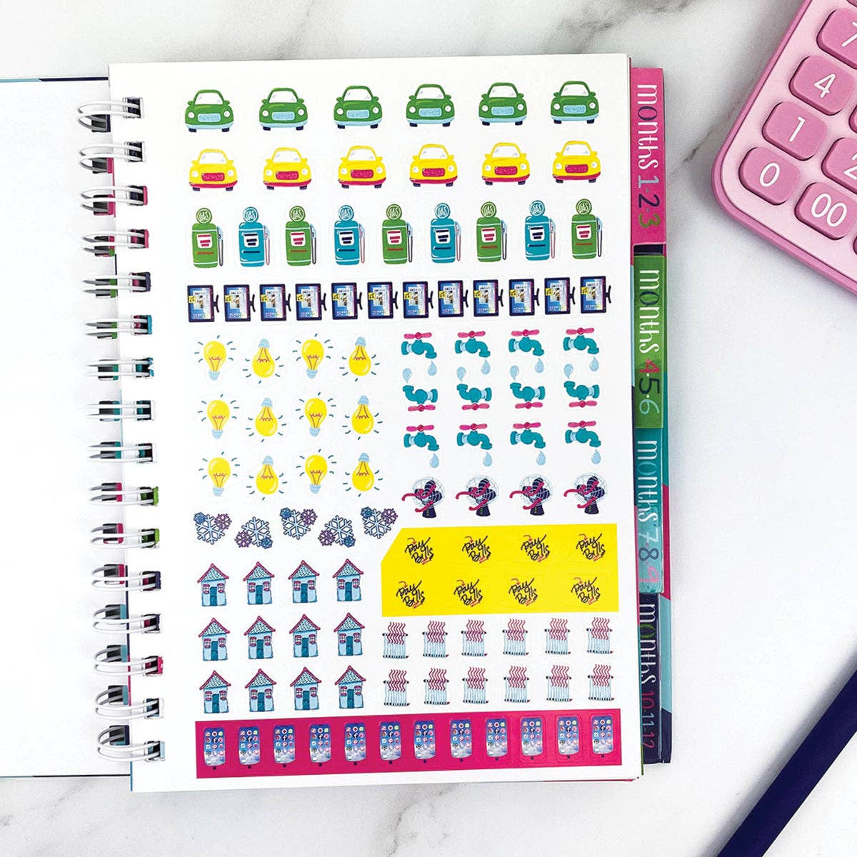 NEW! Budgeting Bundle | Budget Binder™ Planner + Accessories: Speckles Bundle