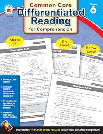 Differentiated Reading for Comprehension, Grade