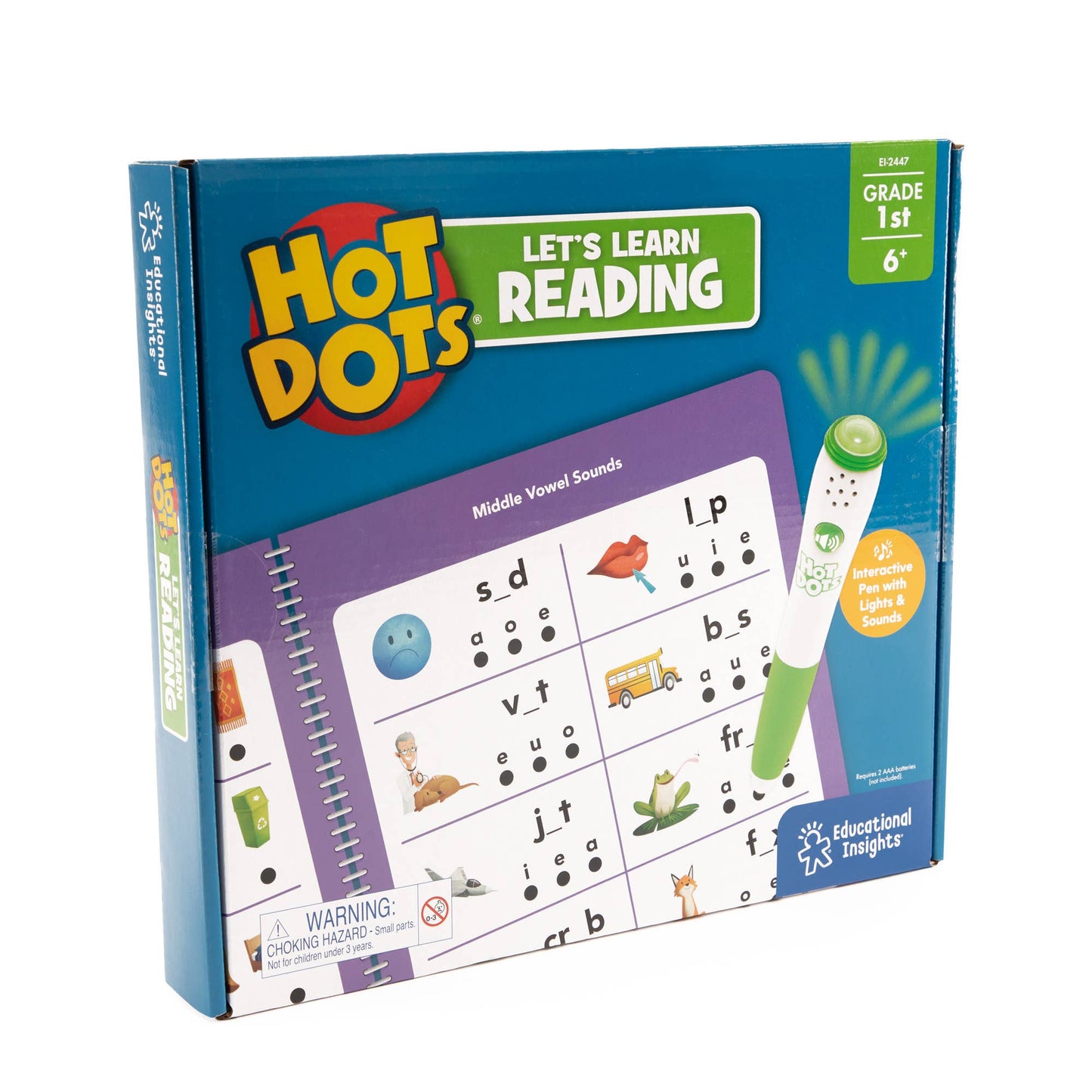 Hot Dots Let's Learn Reading - 1st Grade