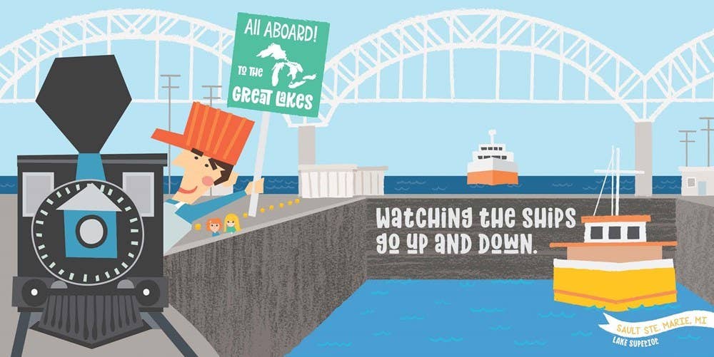 All Aboard! Great Lakes: A Seek & Find Book