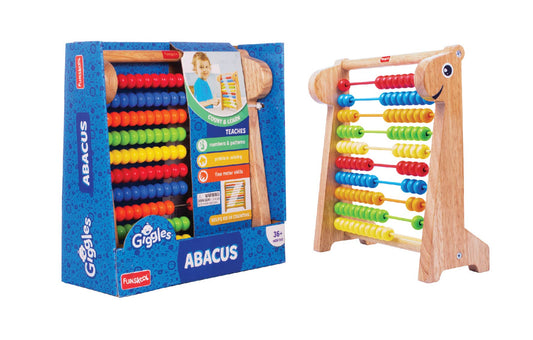 Wooden Giraffe Abacus
