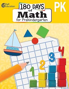 180 Days™: Mathematics for Pre-Kindergarten Practice Workbook