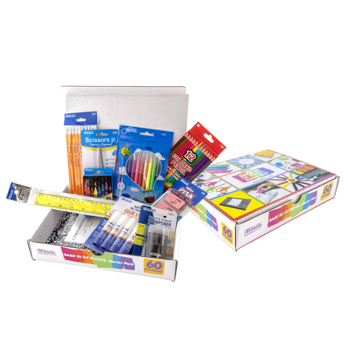 Back To School Kit Starter Pack 60 Count: 10