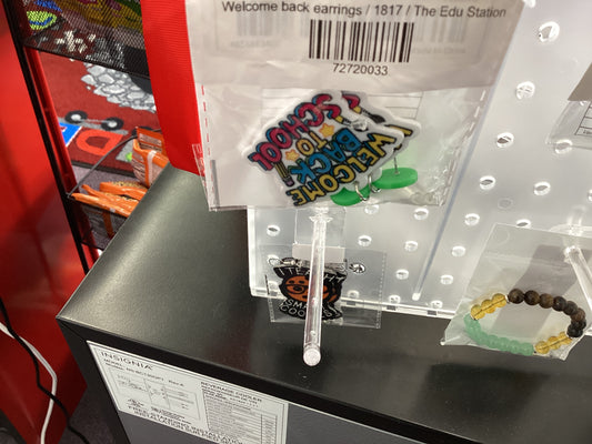 Welcome back earrings