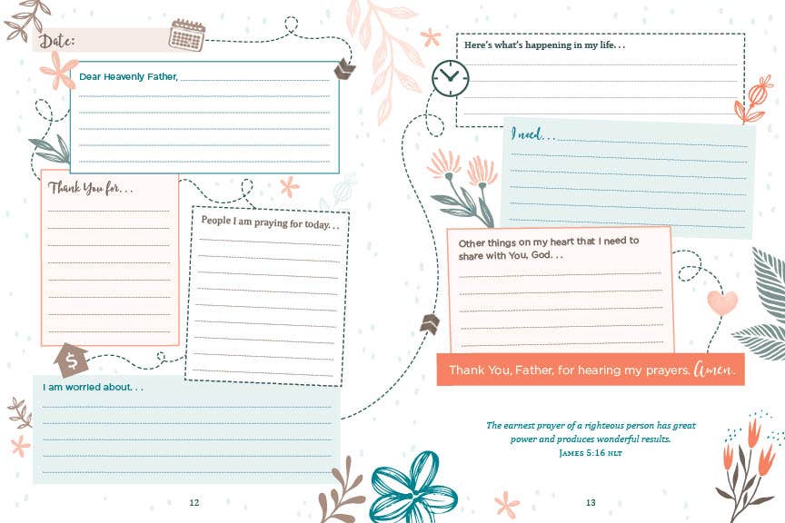 The Everyday Prayer Map Journal for Women