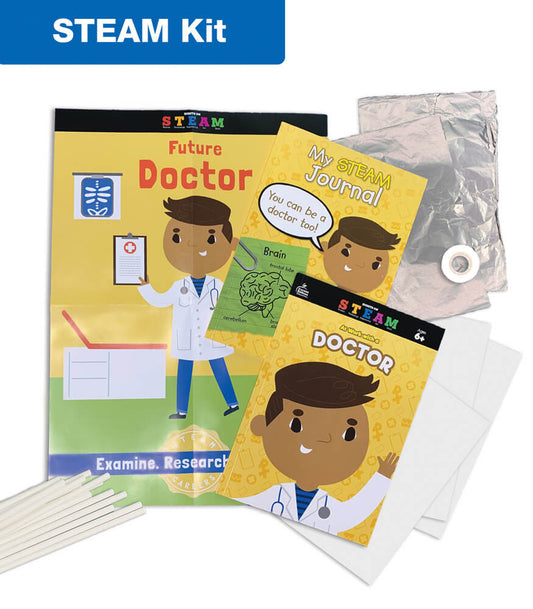 At Work with a Doctor Activity Kit Grade 1-3 Paperback