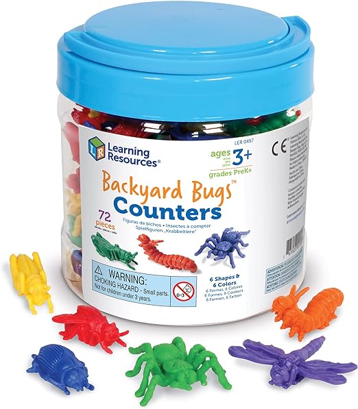 Learning Resources Backyard Bugs Counters