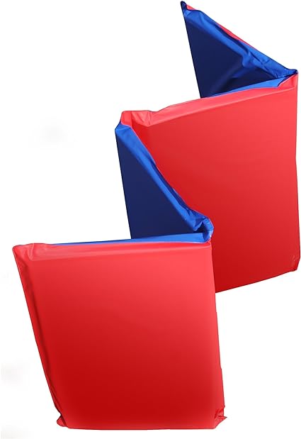 KinderMat, 1" Thick, 45" x 19" x 1", Red/Blue