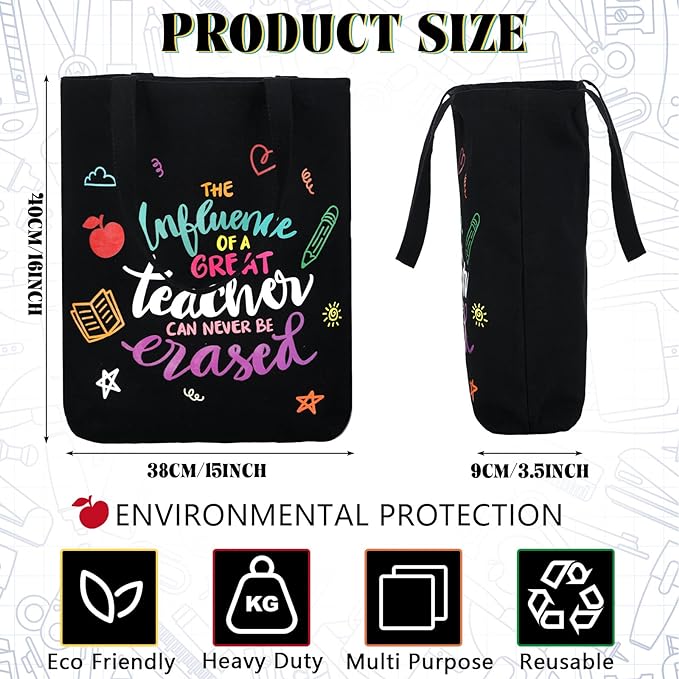 Canvas Teacher Bag Teacher