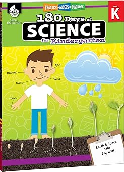 180 Days™: Science, Earth and Space Science for Kindergarten Practice Workbook