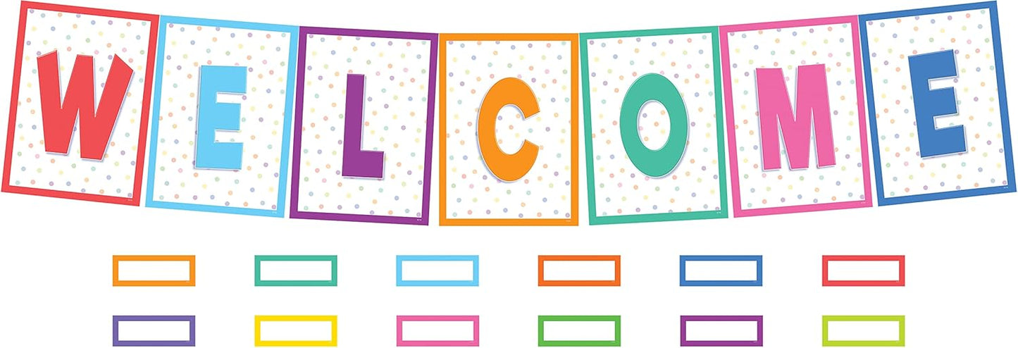 Colorful Welcome Bulletin Board