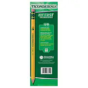 Ticonderoga My First Ticonderoga Wooden Pencils, No. 2 Medium Lead,
