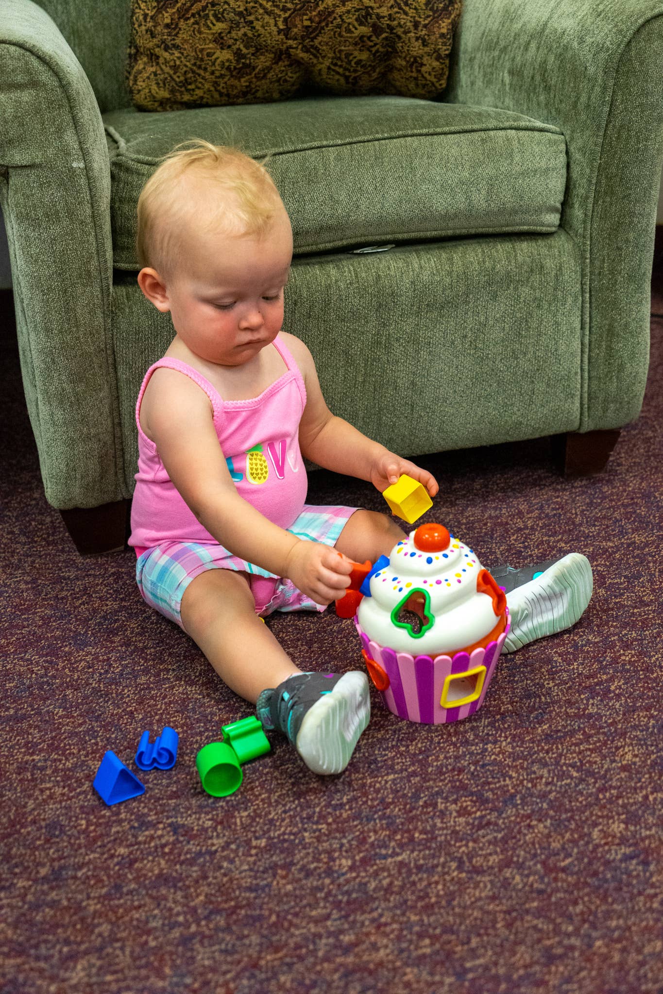 Early Learning - Cupcake Shape Sorter: Plastic