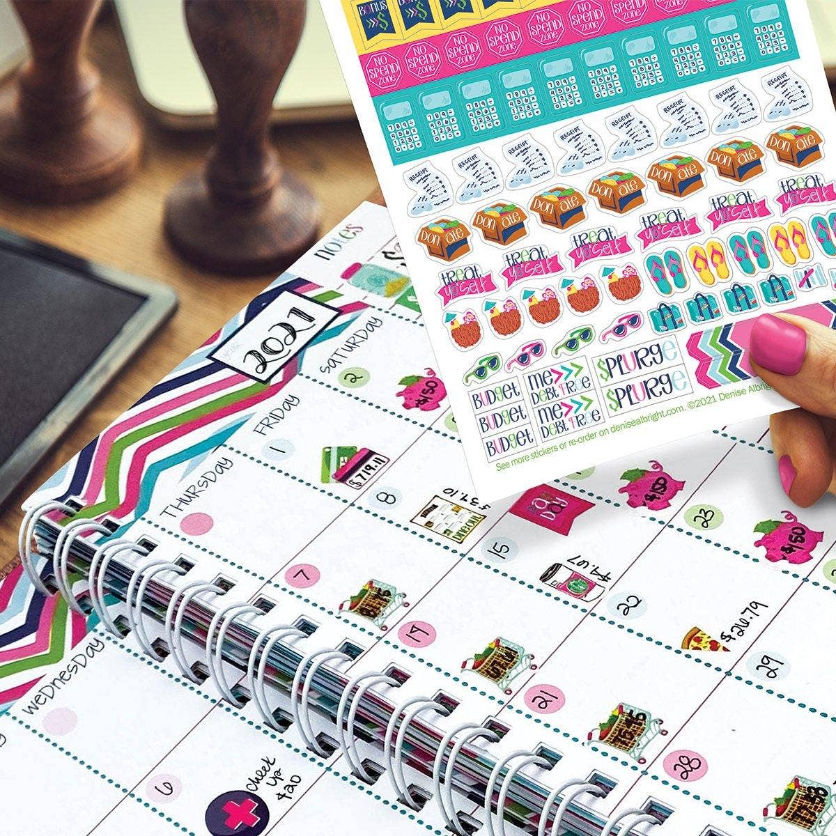 NEW! Budgeting Bundle | Budget Binder™ Planner + Accessories: Speckles Bundle