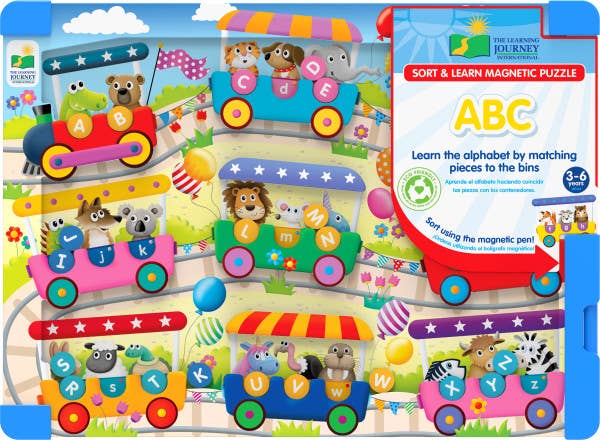 Sort & Learn Magnetic Puzzle - ABC's