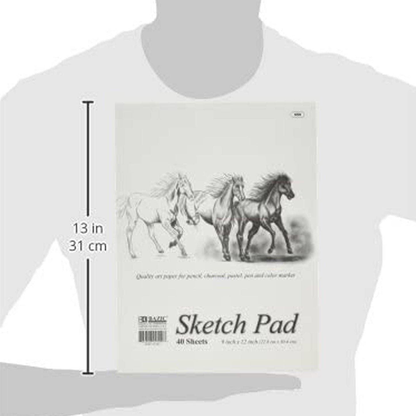 Premium Sketch Pad: 9" X 12"