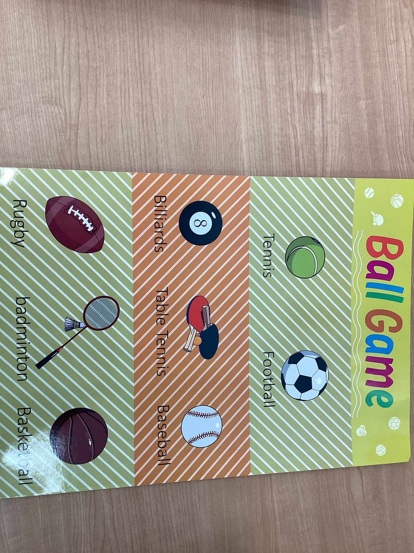 Ball Game  Small Poster